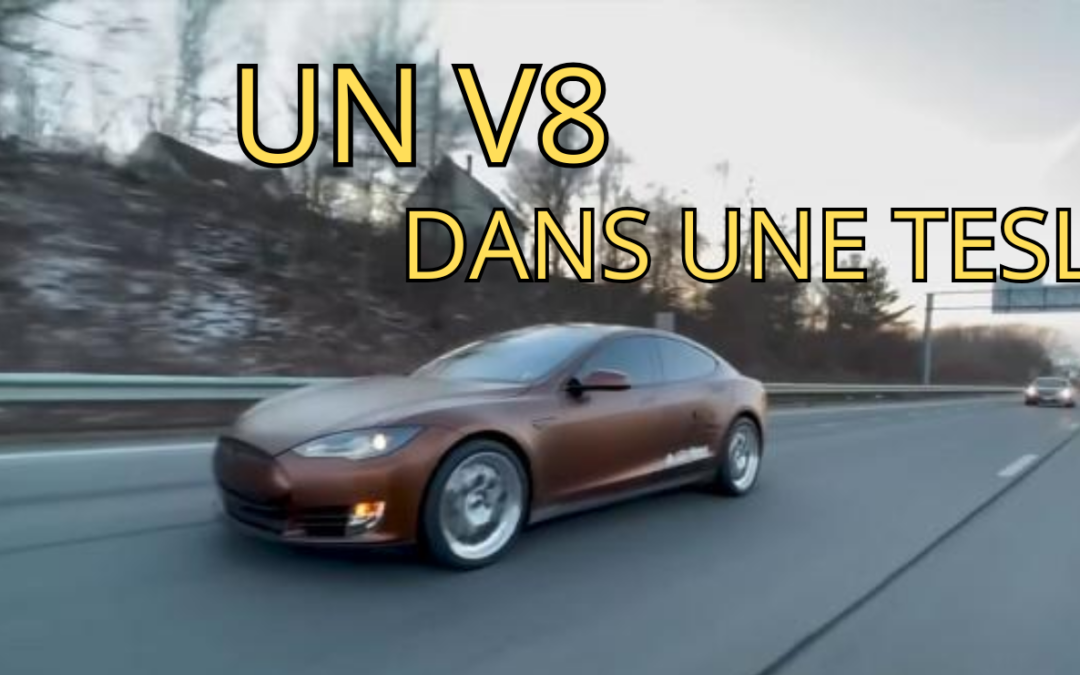 Rich Benoit et son incroyable Tesla V8 : quand l’électrique devient thermique